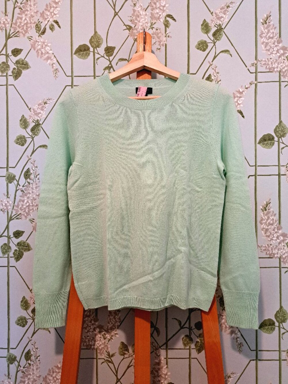 J. Crew Mint Green Cashmere Sweater